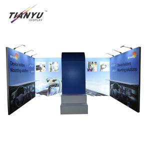 Custom impresso Levante Equipment Trade Show Display Feira Booth portátil
