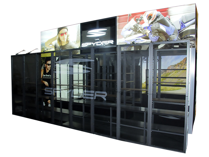 Cabine padrão moderna da exposição da feira profissional de 30x20ft para a expo
